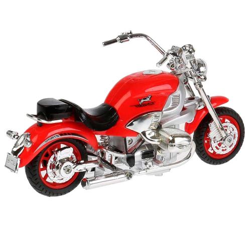 Металлический мотоцикл Чоппер Технопарк ZY797885-R фото 2