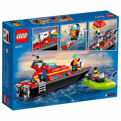 Конструктор Lego City 60373 Пожарная спасательная лодка фото 11