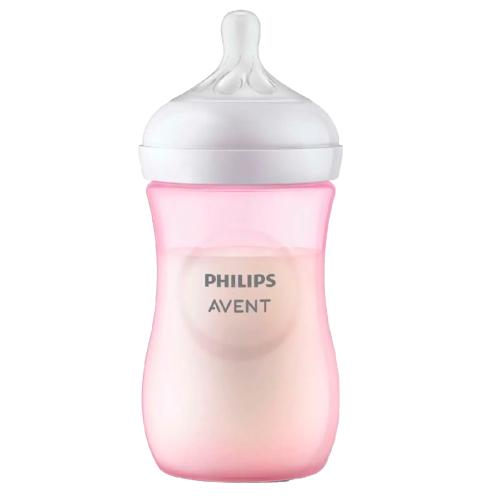 Бутылочка для кормления Natural Response 260 мл с 1 месяца Philips Avent SCY903/11 розовая