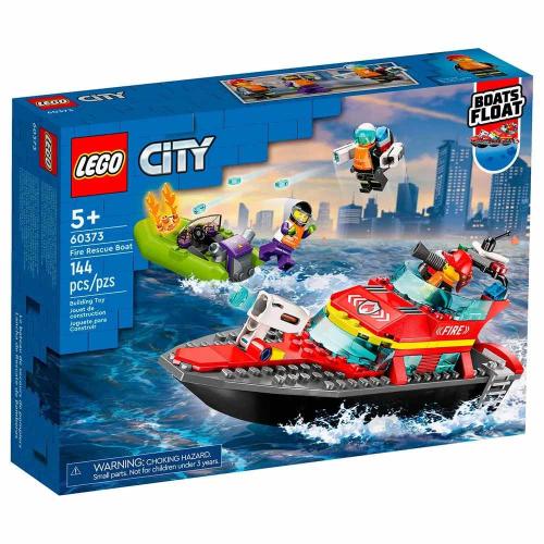 Конструктор Lego City 60373 Пожарная спасательная лодка фото 10