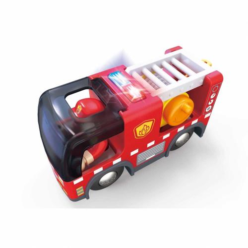 Игрушка Пожарная машина с сиреной Hape E3737_HP фото 3