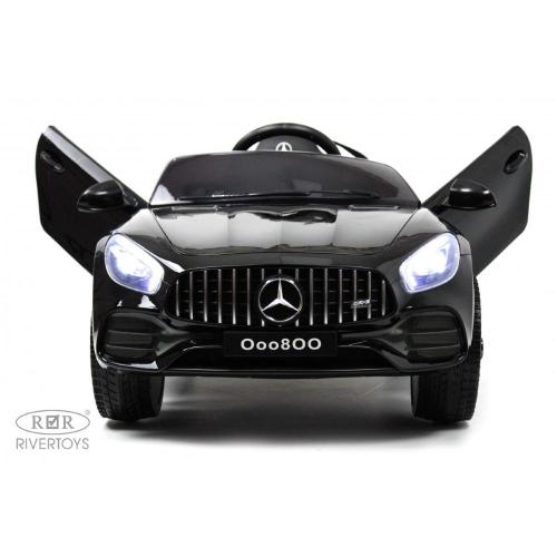 Детский электромобиль Mercedes-Benz GT RiverToys O008OO чёрный глянец фото 18