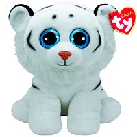 Мягкая игрушка TY Beanie Boos Белый Тигр Tundra 40 см 90227