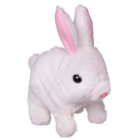 Интерактивная игрушка Кролик белый Abtoys PT-01797